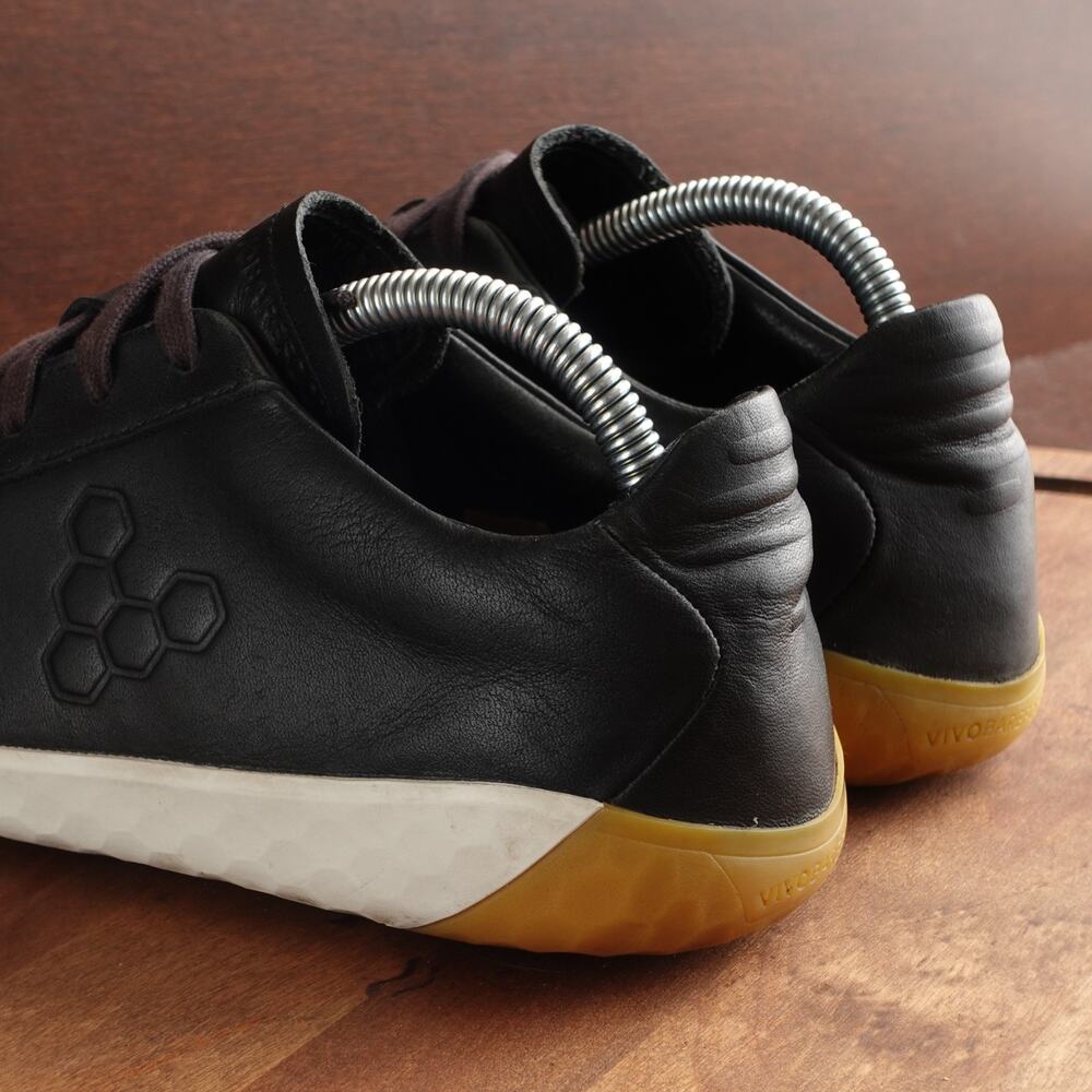 Vivobarefoot Sneakers WMS SZ EU 36 US 5 Geo Court III Wild Hide Leather Athletic - Picture 8 of 15